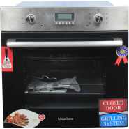 Blueflame 60cm Built-in Electric Oven 7000 BE7, Thermostat, Fan, Grill, Timer - Inox