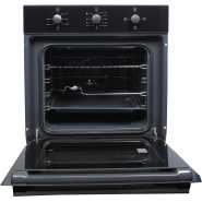 Blueflame 60cm Built-in Electric Oven 3002 BE3, Thermostat, Fan, Grill, Timer - Black