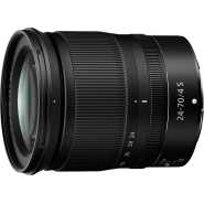 Nikon NIKKOR Z 24-70mm f/4 S | Premium Constant Aperture Mid-Range Zoom Lens for Z Series mirrorless Cameras - Black