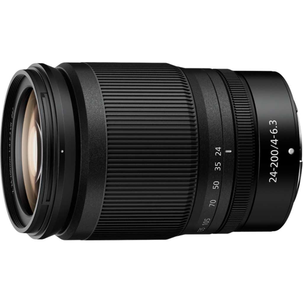 Nikon NIKKOR Z 24-200mm WW | Compact All-in-one Telephoto Zoom Lens With Image Stabilization For Z Series Mirrorless Cameras - Black