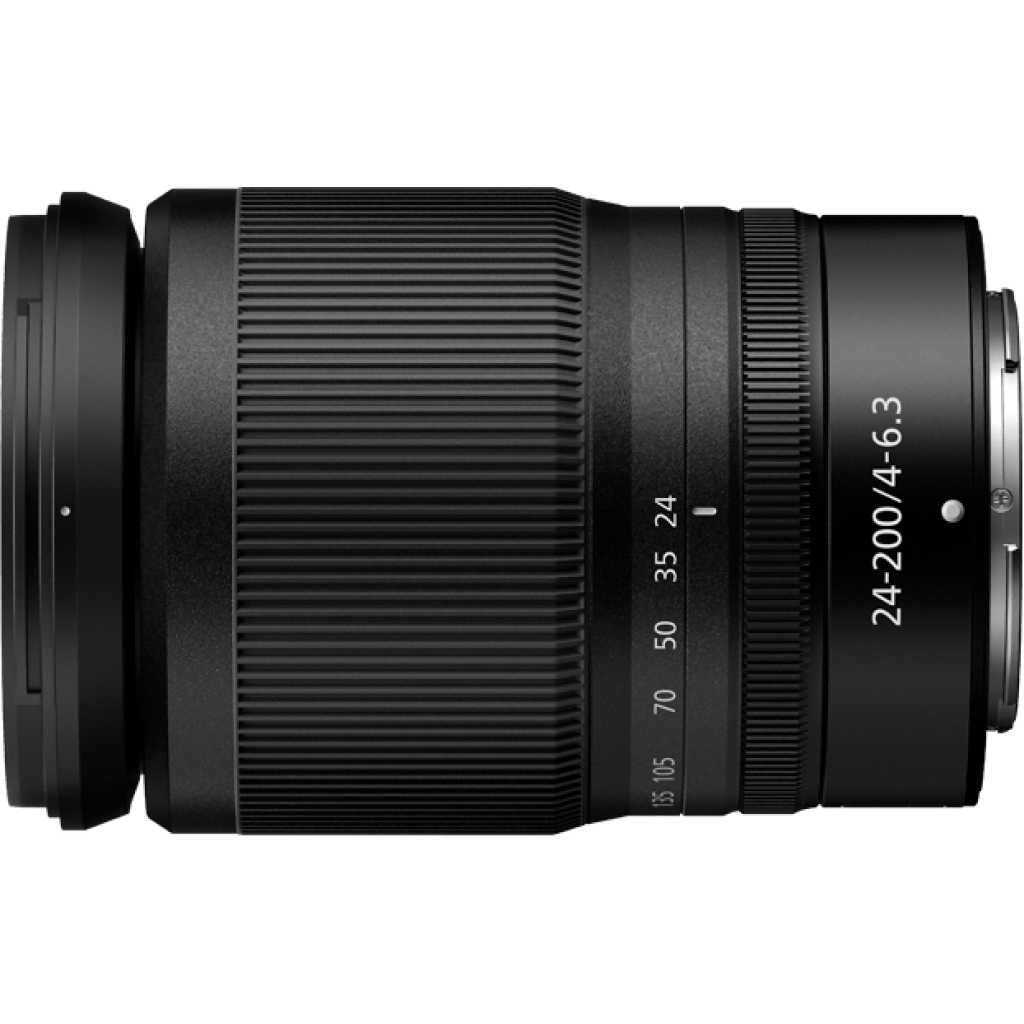 Nikon NIKKOR Z 24-200mm WW | Compact All-in-one Telephoto Zoom Lens With Image Stabilization For Z Series Mirrorless Cameras - Black