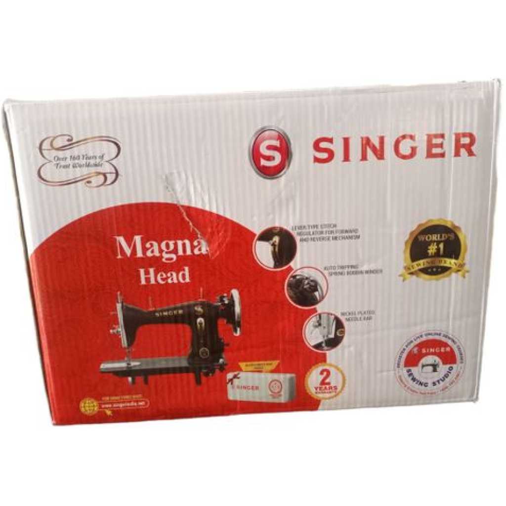 Singer Original Sewing Machine full set with Katwe Made Table Stand