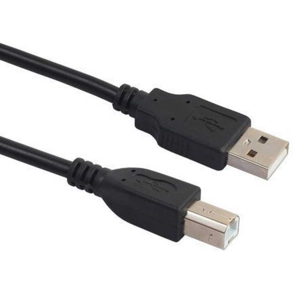 USB 2.0 AM-TO-BM High speed Cable Printer &Scaner Black 1.5m