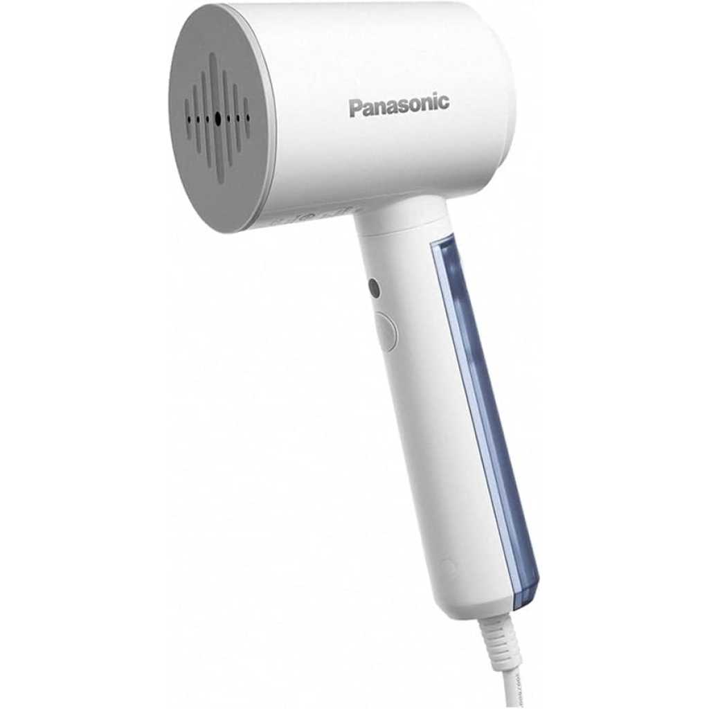 Panasonic Portable Handheld Garment Steamer, 1570W, For home and travel, Lightweight, Iceberg White, NI-GHD015