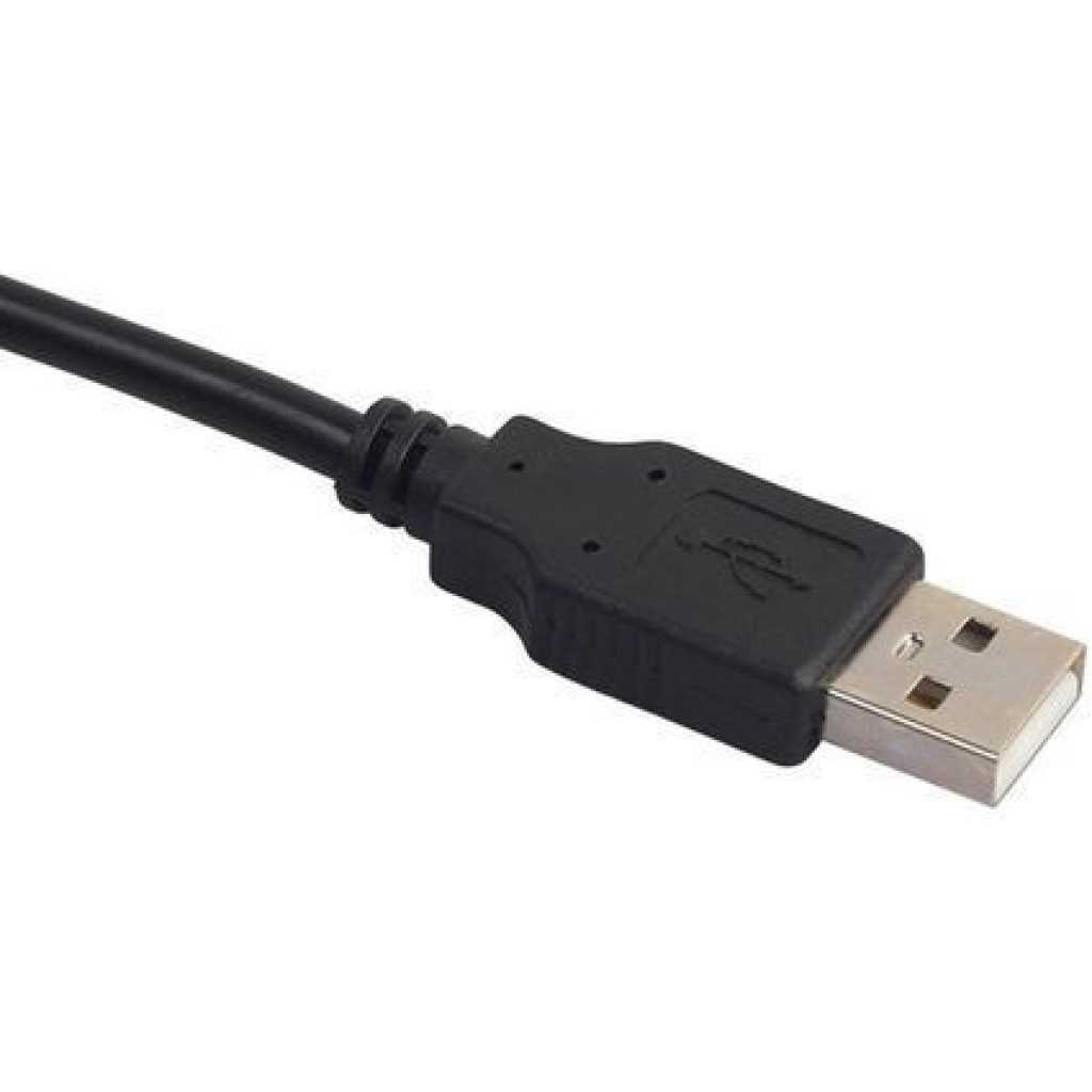 USB 2.0 AM-TO-BM High speed Cable Printer &Scaner Black 1.5m