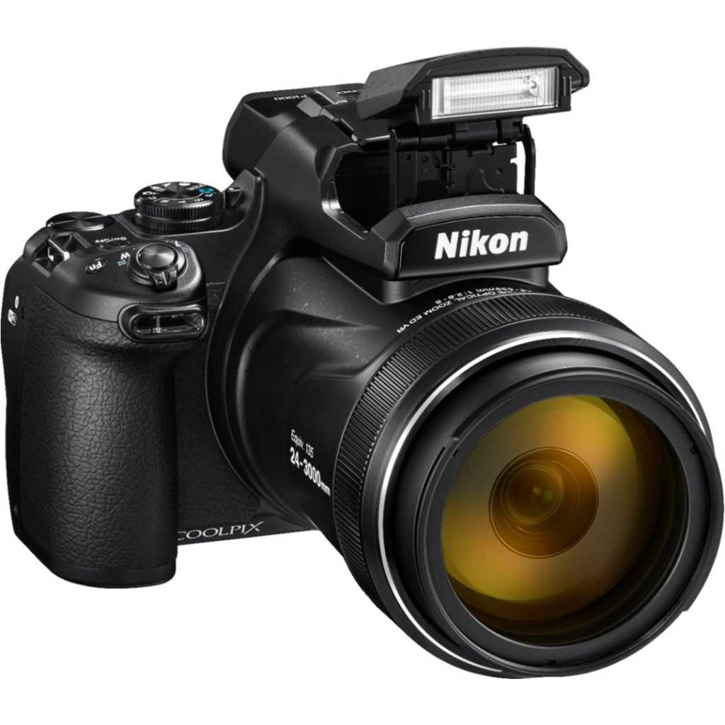 Nikon - COOLPIX P1000 16.0-Megapixel Digital Camera 4K UHD - Black