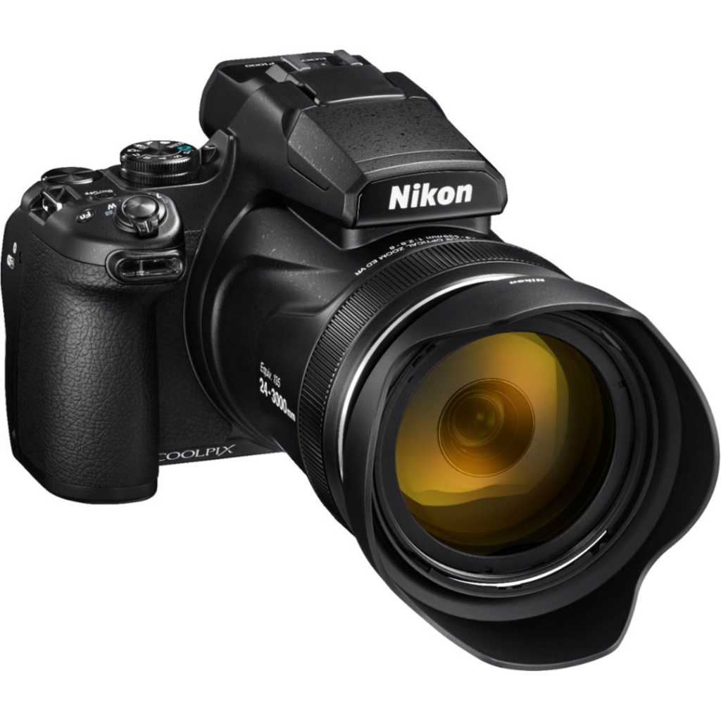 Nikon - COOLPIX P1000 16.0-Megapixel Digital Camera 4K UHD - Black