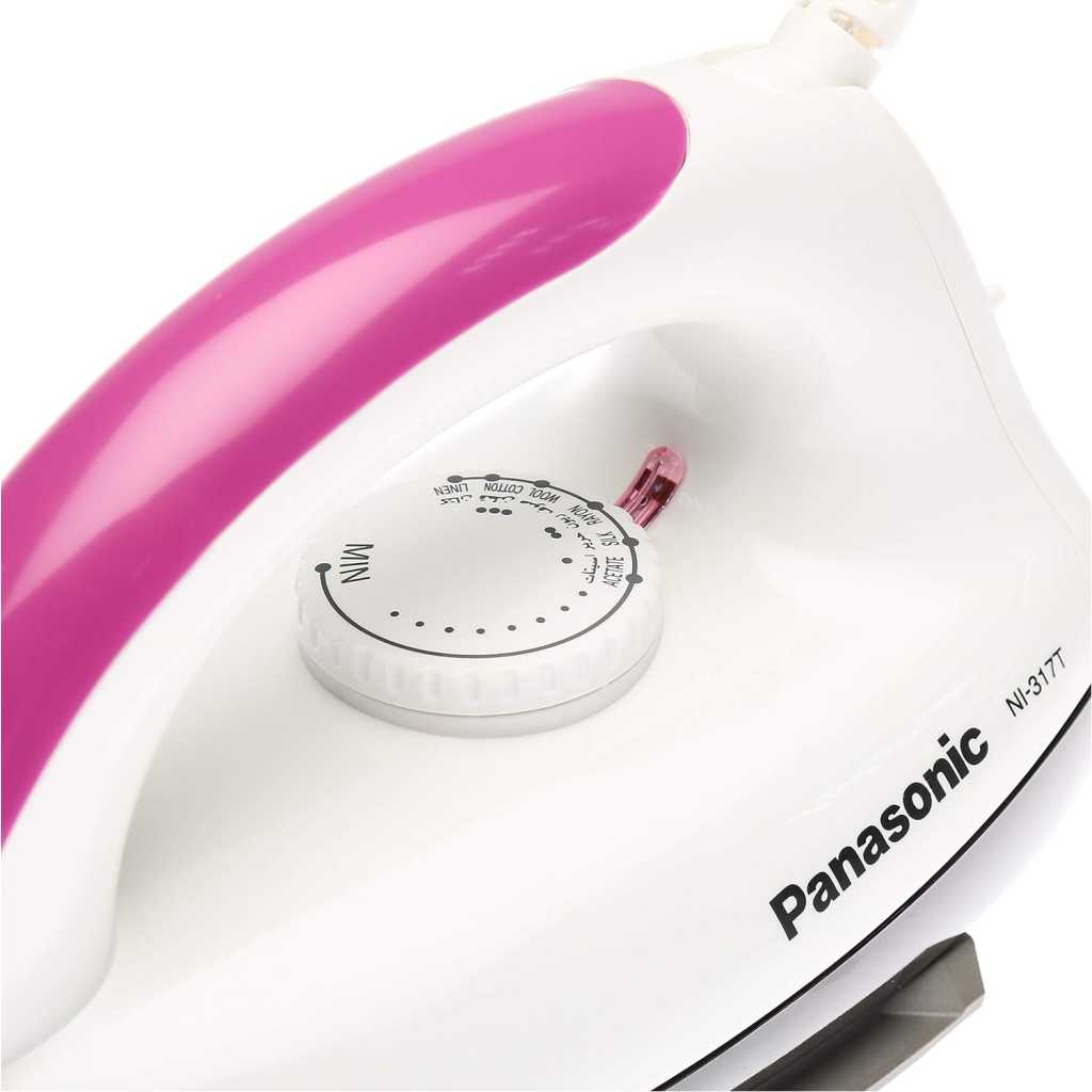 Panasonic Dry Iron 1000W, White - NI-317T