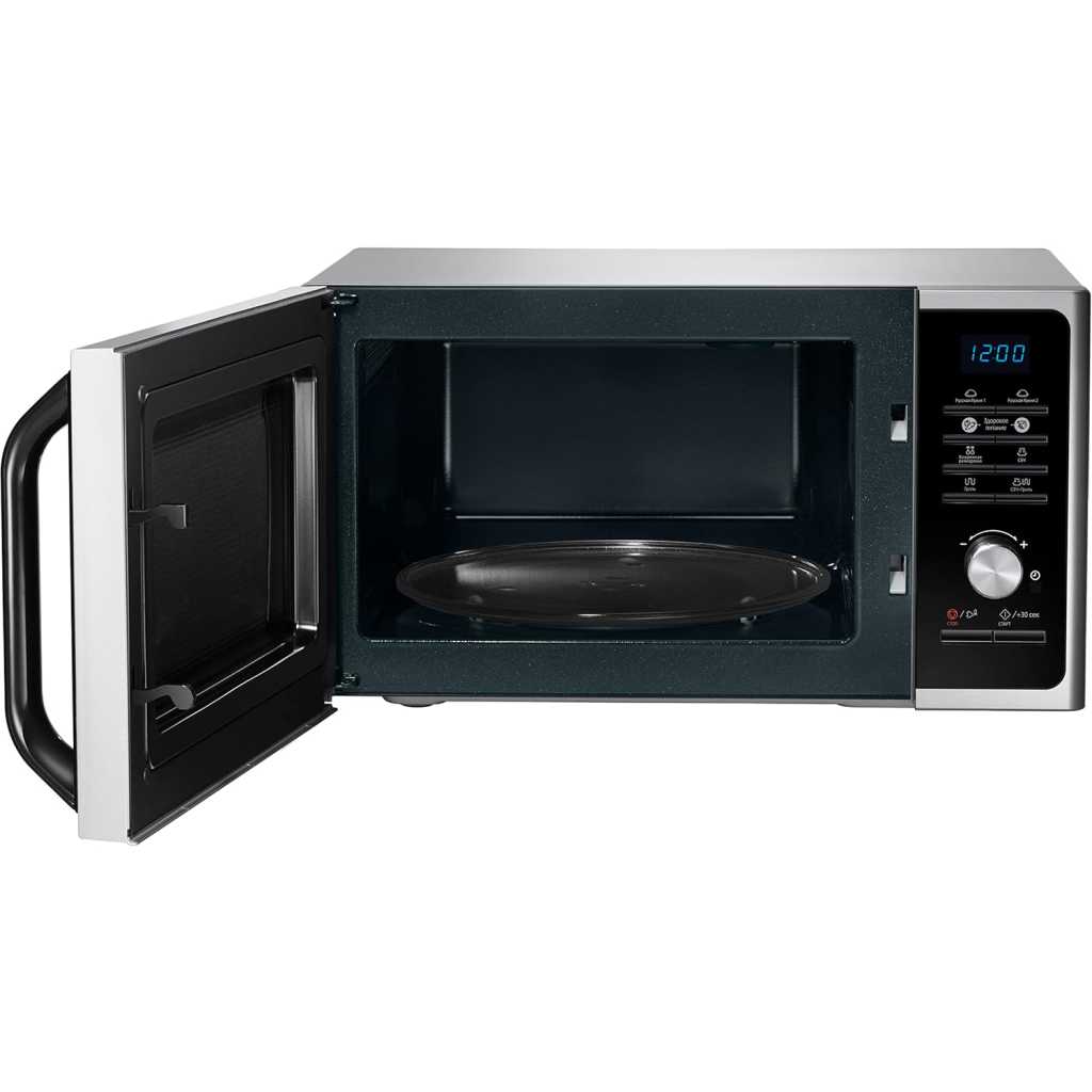 Samsung 23L Solo Microwave With Healthy Cooking, 800W, 23 Litre, MS23F301TAS - Silver