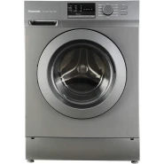 Panasonic 8kg Fully-Automatic Front Loading Washing Machine NA-128XB1L01, Inbuilt Heater, Eco Wash, 1200 RPM, 230 Volts - Silver