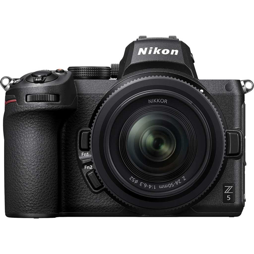 Nikon Z5 + Z 24-50mm Mirrorless Camera Kit (273-point Hybrid AF, 5-axis in-Body Optical Image Stabilisation, 4K Movies, Dual Card Slots) - Black