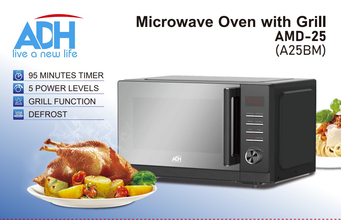 ADH 25L Microwave Oven ADM-25 M25BM