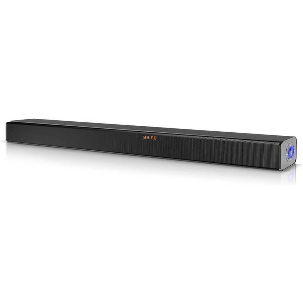 Saachi 2.0 Channel Sound Bar NL-SB-2597-BK With Control Buttons, Bluetooth, AUX, USB, HDMI - Black