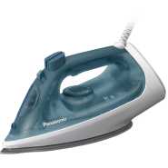 Panasonic Steam Iron 2300W, Anti Calc Titanium Coating Spray + Vertical 100g Power Shot Steam NI-S430 - Green