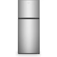 Hisense 488 - liters Refrigerator RT488N4ASU; Double Door Fridge, Frost Free Top Mount Freezer - Silver (3YRs WRTY)