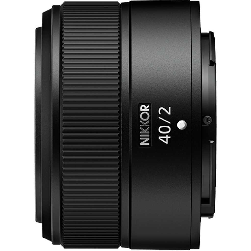 Nikon NIKKOR Z 40mm f/2 | Large Aperture 40mm Prime Lens For Z Series Mirrorless Cameras - Black
