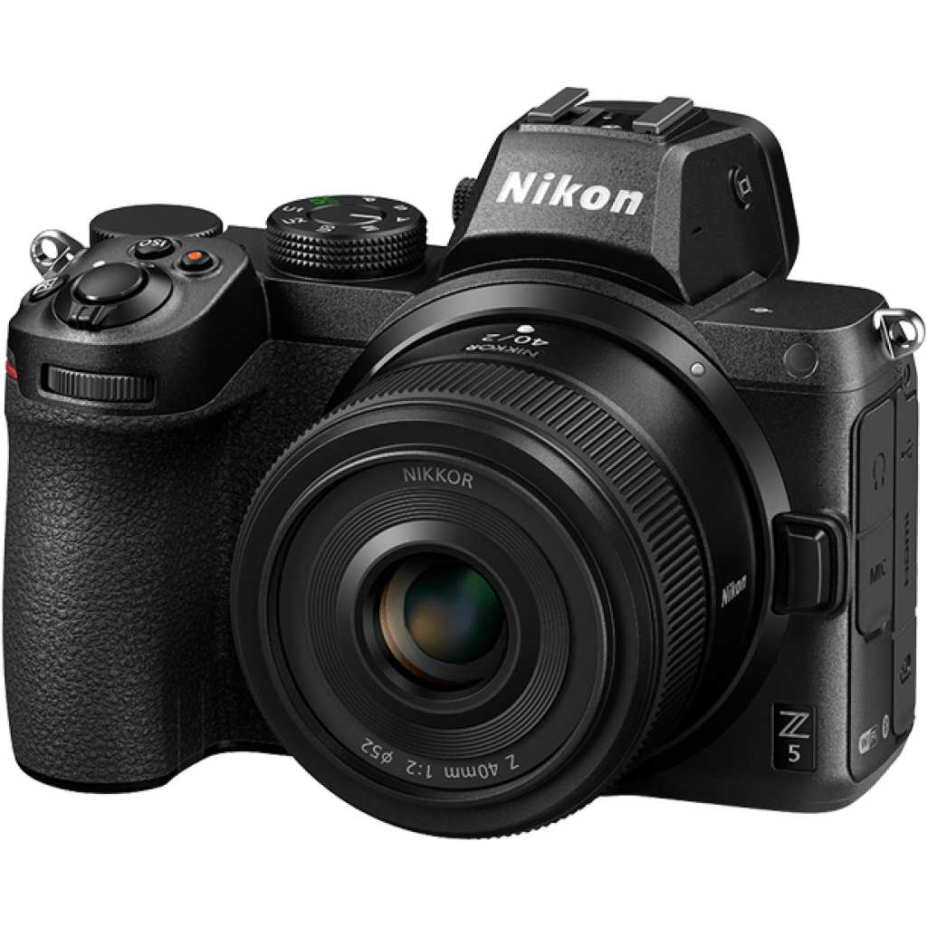 Nikon NIKKOR Z 40mm f/2 | Large Aperture 40mm Prime Lens For Z Series Mirrorless Cameras - Black