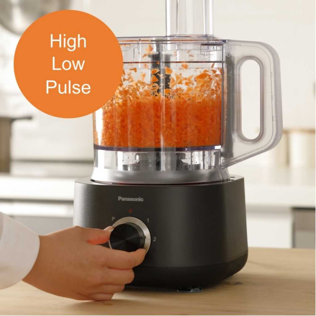 Panasonic Food Processor 800W 9-in-1 25 Functions MKF510KTZ - Black