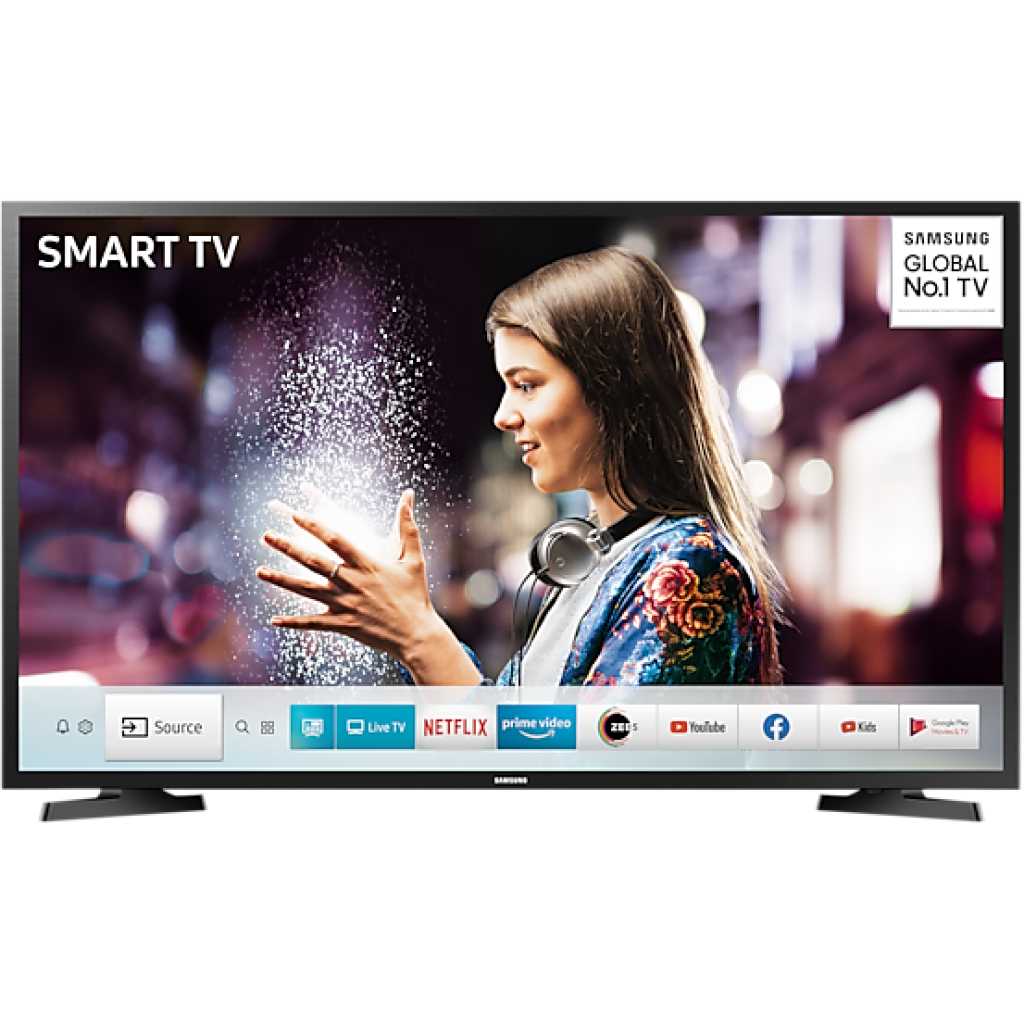 Samsung 32 - Inch Smart TV; LED UA32T5300, HD, USB, HDMI, Inbuilt Free To Air Decoder - Black