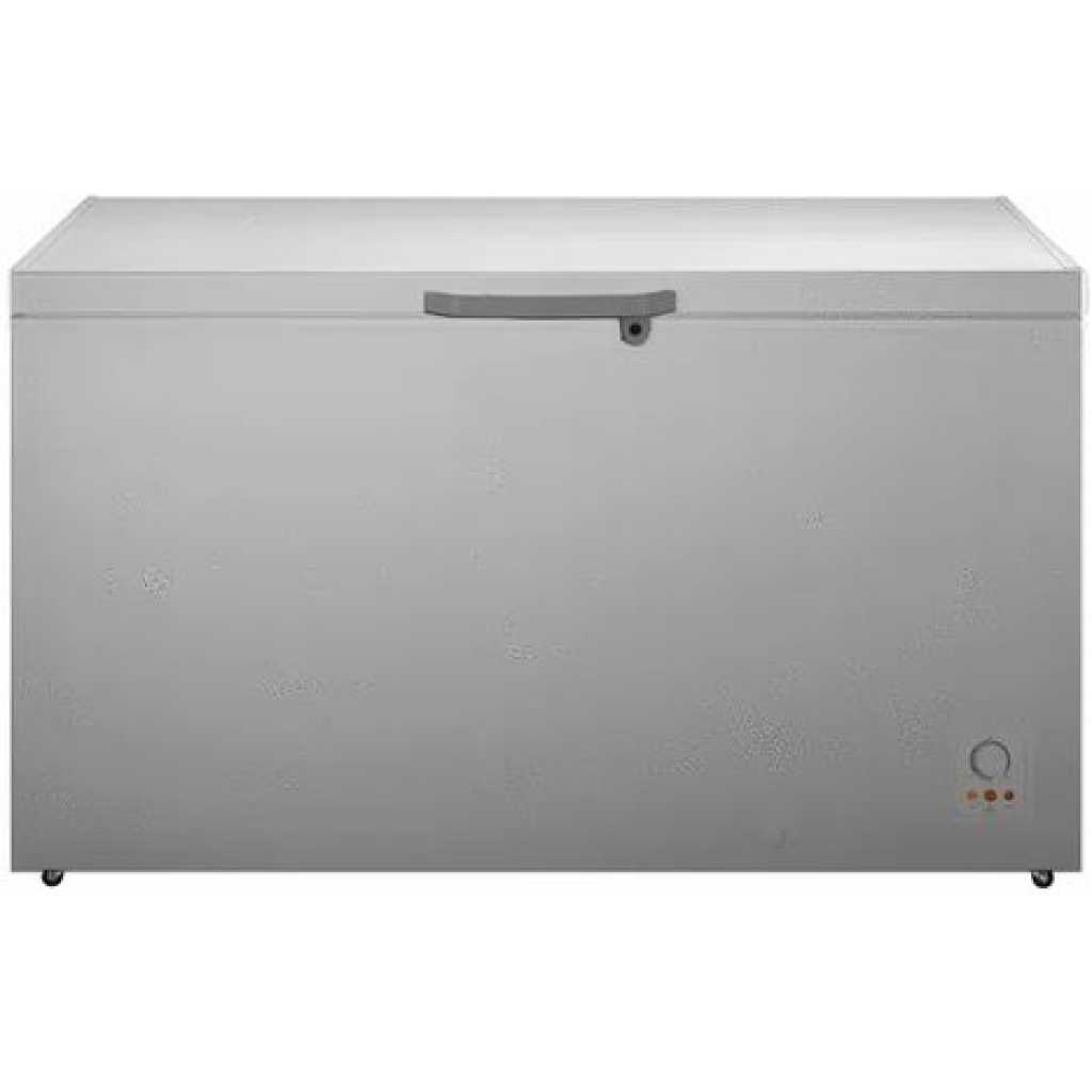 Hisense 550 - liter Deep Freezer; Single Door Chest Freezer FC-55DD4SA - Grey