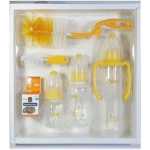 Bottle Set of 3 Bottles 240ml, 150ml, 75ml 2 Cleaning Brushes Potato Feeder Set -6Pcs