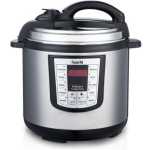 Saachi 8.0 L Electric Pressure Cooker NL-PC-5308-BK - Silver, Black