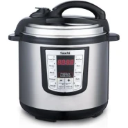 Saachi 8.0 L Electric Pressure Cooker NL-PC-5308-BK - Silver, Black