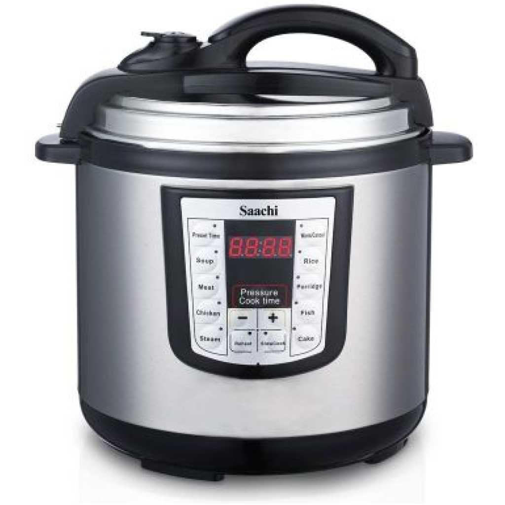 Saachi 12 L Electric Pressure Cooker NL-PC-5312-BK