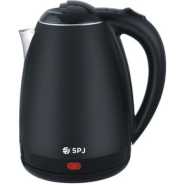 SPJ 1.8L Electric Kettle EKU-SS1801 - Black