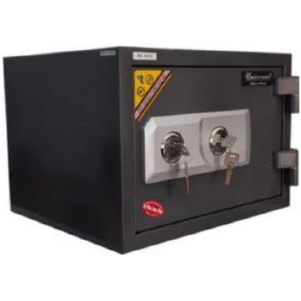 Universal Home Fireproof Safe For Money & Valuables Double Key Bs-K310 - Dark grey