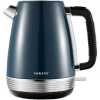 Sokany Electric Kettle 1.7 Liters For Boiling Milk And Water With Unique Design-Blue/Black