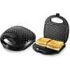 Sonifer Electric Sandwich Maker Grill Plate For Making Breakfast Snacks-Black