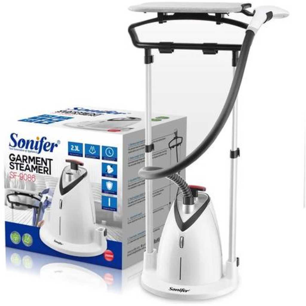 Sonifer Powerful Garment Steamer With 2 Poles And Continuos Steam-Multicolour