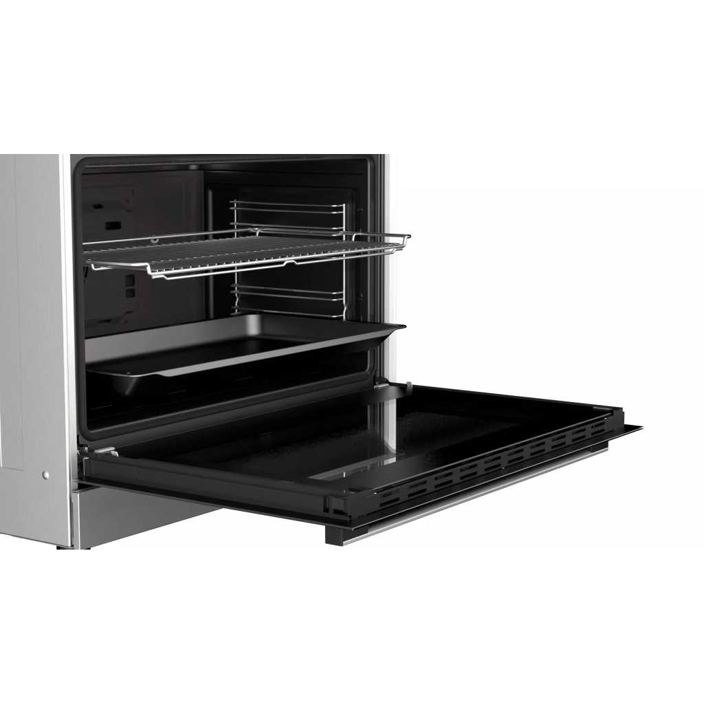 BOSCH Full Gas Cooker 90x60cm 5 Gas Burners + Gas oven & Grill, Rotisserie, Oven Fan, Automatic Ignition, HGVDF0V52S