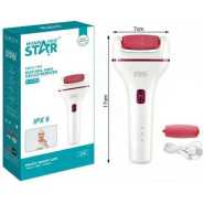 Winningstar Electric Foot Callus Remover For Mantaining Smooth Healthy Feet-White