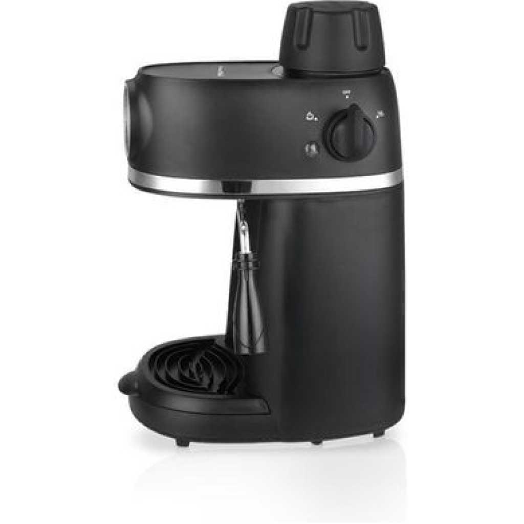 Saachi Coffee Maker NL-COF-7047-BK with 3.5 Bar Pressure - Black