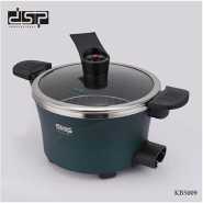 Dsp 4.5L New Design Electric Pressure Cooker With Visual Cover-Green/Red