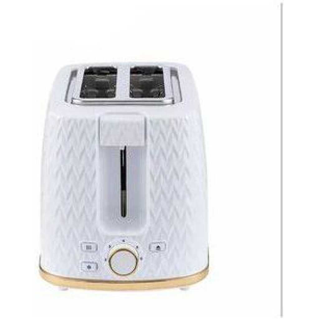 Sokany Elegant Design 2 Slices Bread Toaster -White