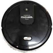 Smart Mute Automatic Brush Mopper Humidifier Cleanel Robot,Black