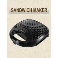 Sonifer Electric Sandwich Maker Grill Plate For Making Breakfast Snacks-Black