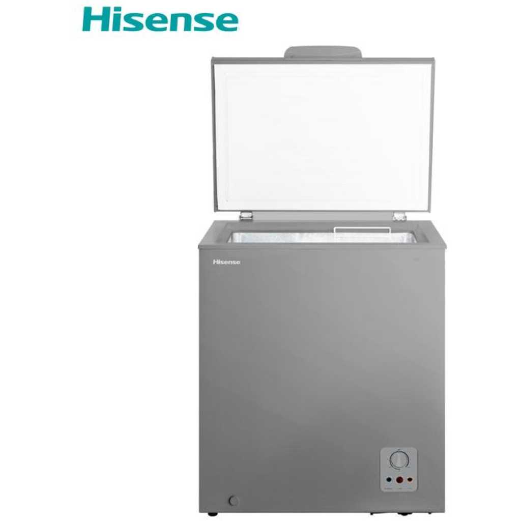 Hisense 180 - Litre Deep Freezer FC-18DD4SA, Single Door Chest Freezer - Grey