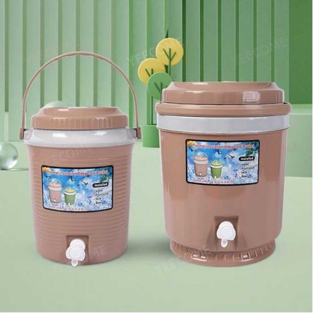 2L 2.8L 4.5L 6L Plastic thermal insulation Ice bucket Camping Outdoor Water Ice cooler box car refrigerator Picnic Ice Beverage Dispenser