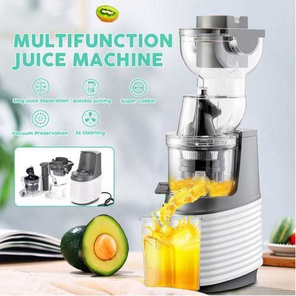 Sokany Slow Juicer For Preserving Nutrients In Fruits After Making Juice-Multicolour