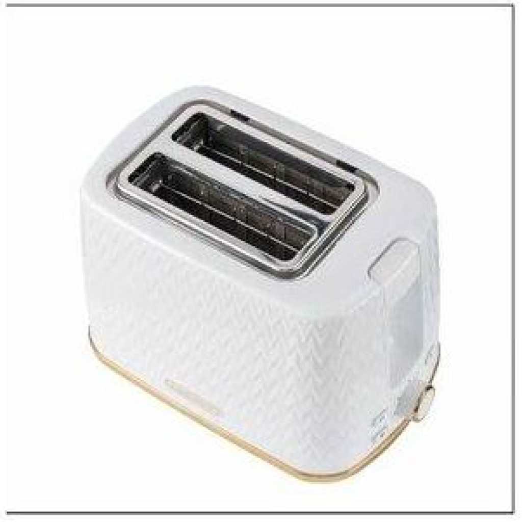 Sokany Elegant Design 2 Slices Bread Toaster -White