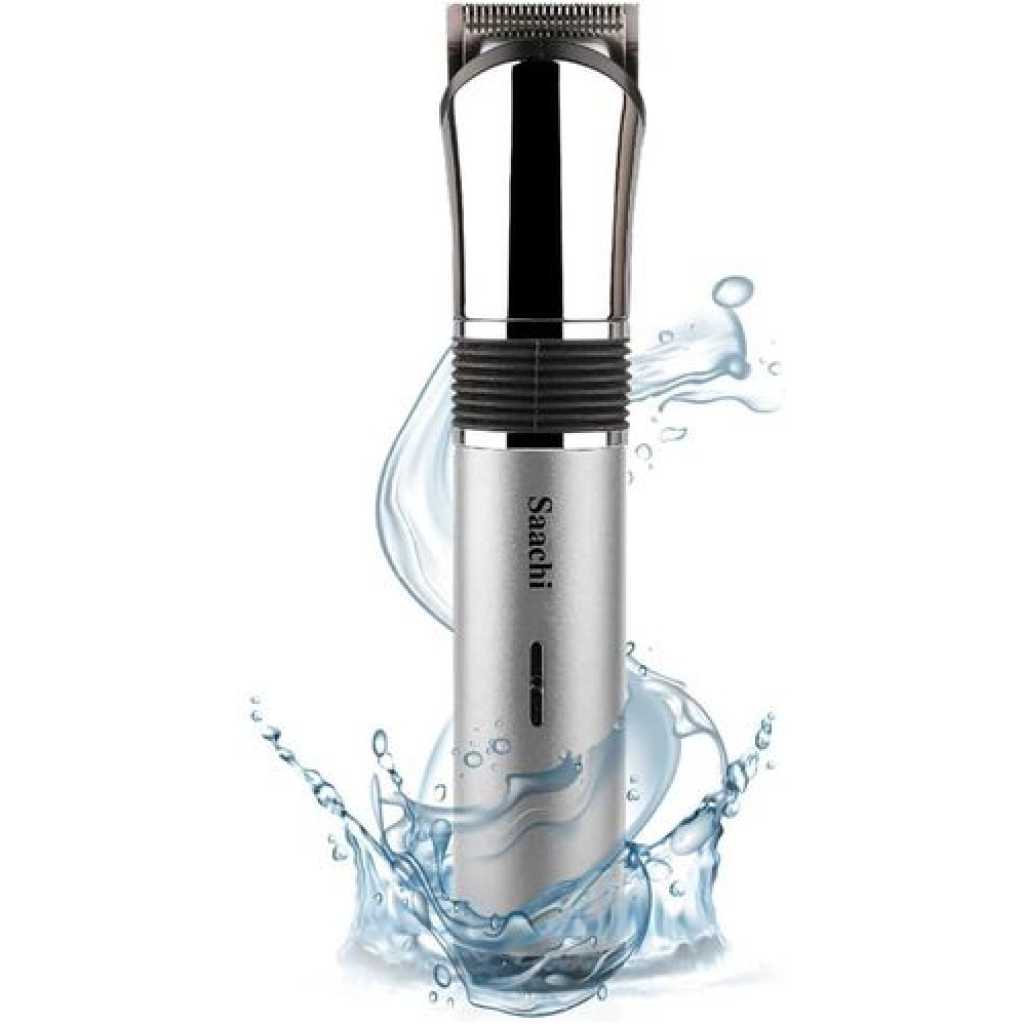 Saachi Waterproof Hair Trimmer With Charging Stand, Electric Rechargeable Shaver