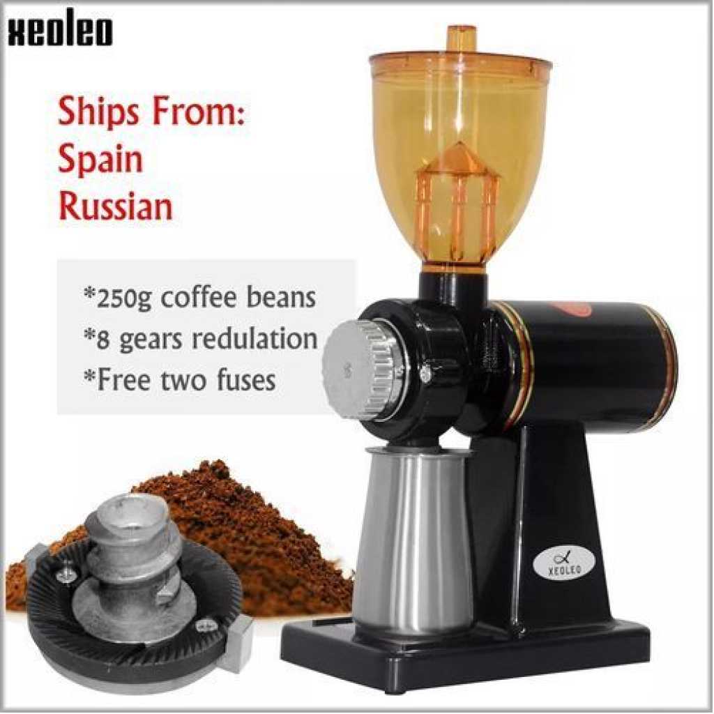 Electric Commercial Coffee Bean Grinder Cereal Nuts Spice Machine Mill