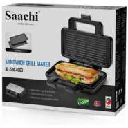 Saachi Sandwich Maker / Grill NL-SM-4663-BK