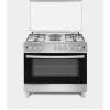 Duratek Cooker 90x60cm 4 Gas Burners And 2 Electric Plates, Wide Oven DTC9042STK