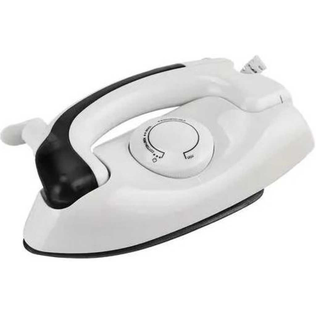 Travel Small Electric Steam Iron For Ironing Clothes Effectively-White