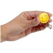 Self Adhesive Smiley Wall Steel Hooks Strong Wall Sticker Holder Door Hanger Hook (Pack of 10)